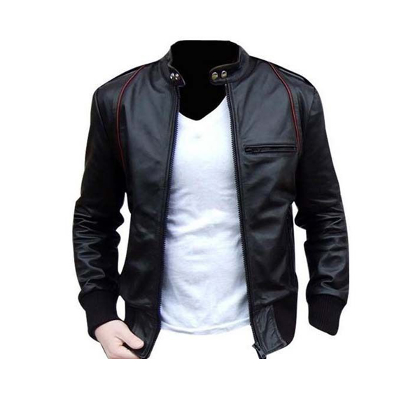 Motorbike Punching Leather Jackets